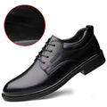 Mulin Sen Summer Leather Shoes Extra-Large Sizes for Formal Occasions